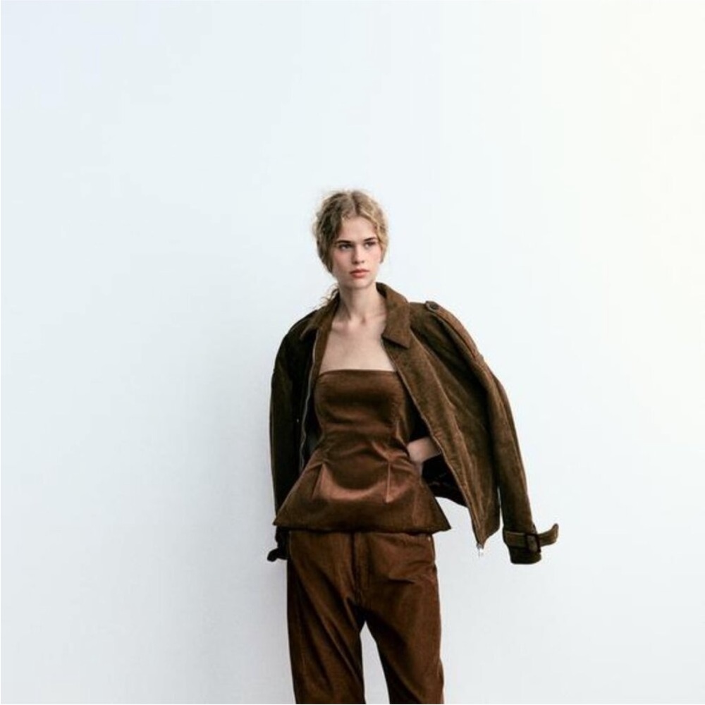 Zara corduroy top - Picture 6 of 7